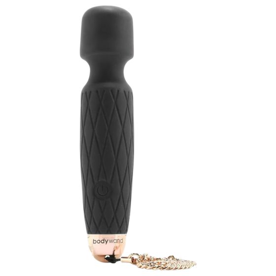 Bodywand Luxe - akumulátorový, mini masážní vibrátor (černý)