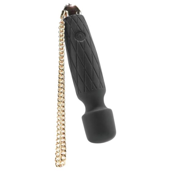 Bodywand Luxe - akumulátorový, mini masážní vibrátor (černý)