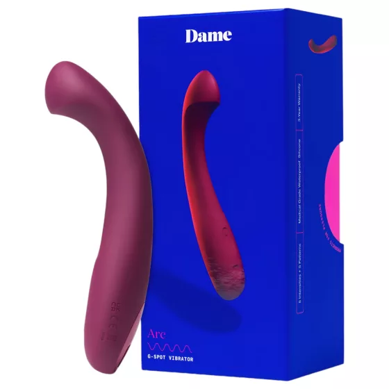 Dame Arc - akumulátorový vibrátor na G‑bod (slézový)
