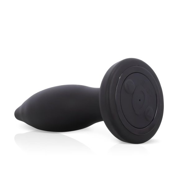 Screaming Plug - akumulátorový, rádiově řízený anální vibrátor (černý)