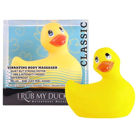 My Duckie 2.0 - kachni vodotěsný vibrátor na klitoris (žlutý)