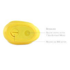   My Duckie 2.0 - kachni vodotěsný vibrátor na klitoris (žlutý)