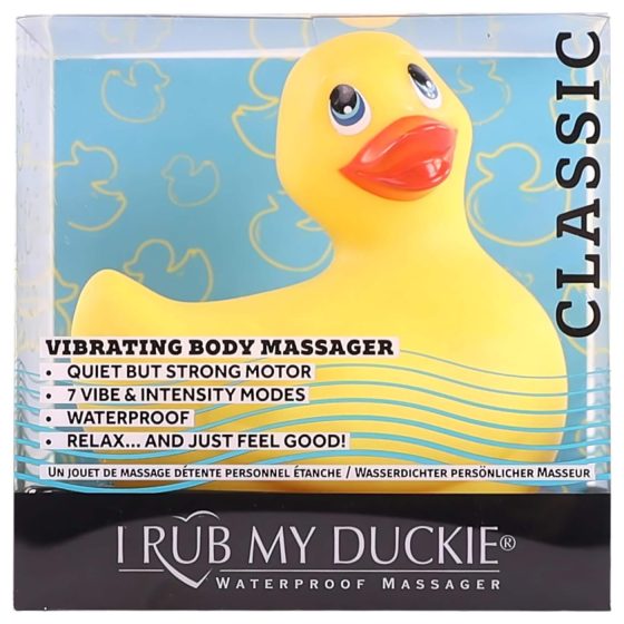 My Duckie 2.0 - kachni vodotěsný vibrátor na klitoris (žlutý)