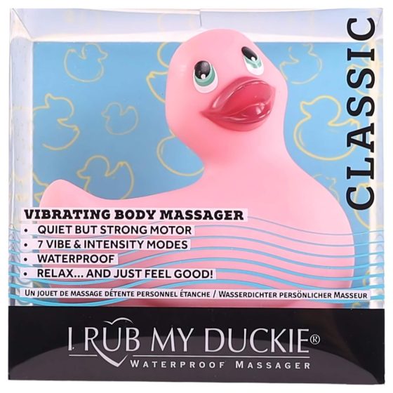 My Duckie 2.0 - vodotěsný vibrátor na klitoris (růžový)