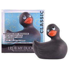   My Duckie 2.0 - vodotěsný vibrační stimulátor ve tvaru kachničky (černý)