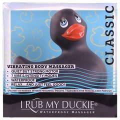   My Duckie 2.0 - vodotěsný vibrační stimulátor ve tvaru kachničky (černý)