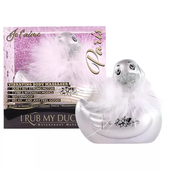 My Duckie Paris 2.0 - vibrátor na klitoris - stříbrný