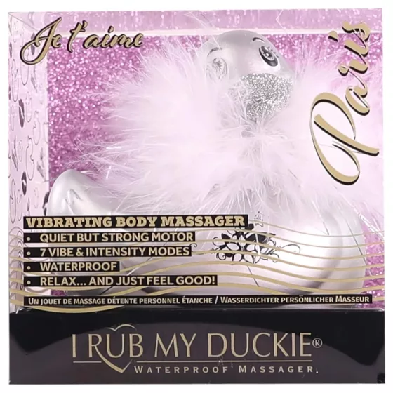 My Duckie Paris 2.0 - vibrátor na klitoris - stříbrný