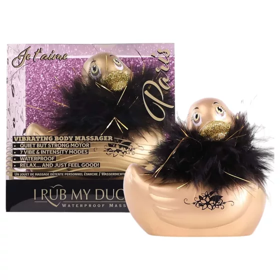 My Duckie Paris 2.0 - klitoriální vibrátor (zlatý)