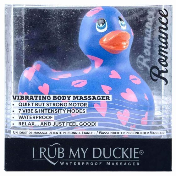Moje Kachnička Romance 2.0 - vodotěsný klitorální vibrátor (modro-růžová)