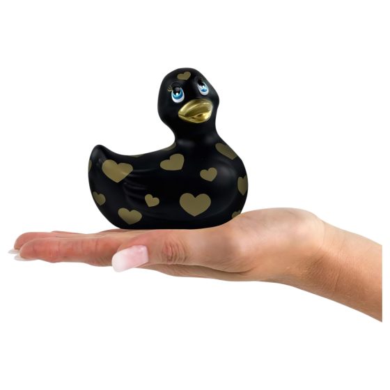 My Duckie Romance 2.0 - vibrátor na klitoris (černozlatý)
