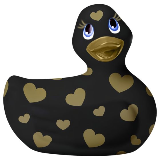 My Duckie Romance 2.0 - vibrátor na klitoris (černozlatý)