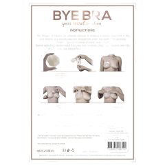   Bye Bra A-C - neviditelná podprsenková páska - tělová (4 páry)