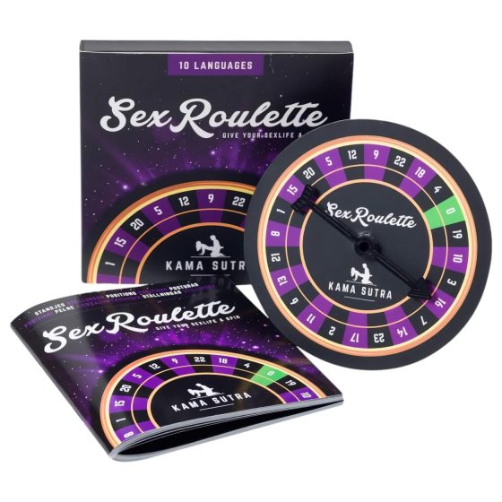 Sexuální ruleta Kámasútra - erotická společenská hra (v 10 jazycích)
