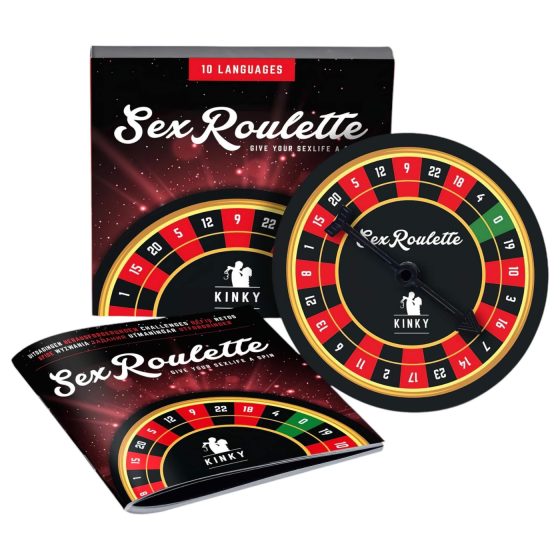 Sexuální ruleta Kinky - erotická společenská hra (v 10 jazycích)