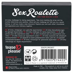   Sexuální ruleta Kinky - erotická společenská hra (v 10 jazycích)