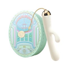   ZALO Ichigo Rabbit - inteligentní dobíjecí luxusní vodotěsný vibrátor s hůlkou (bílý)