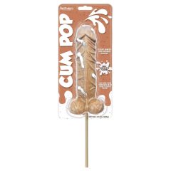   Cum Cock Pop - obří penis lízátko (295g) - mléčná čokoláda