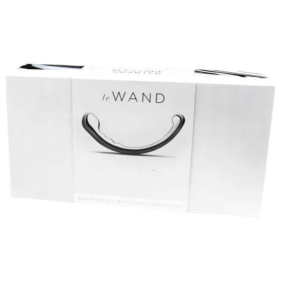Le Wand - oboustranné dildo - nerezová ocel - stříbrné