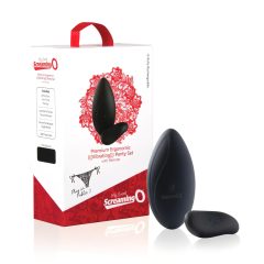   Křičící Kalhotky - akumulátorový, rádiový klitorisový vibrátor (černý)