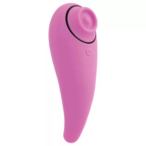 FeelzToys - vibrátor na klitoris 2v1 dobíjecí - růžový