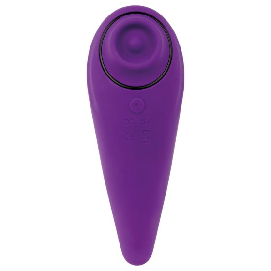 FEELZTOYS Femmegasm - dobíjecí 2v1 klitorální vibrátor (fialová)