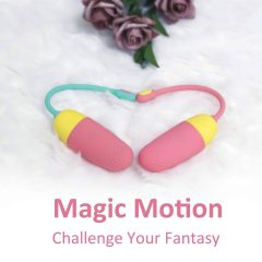   Magic Motion Vini - chytré vibrační vajíčko s akumulátorem (oranžové)