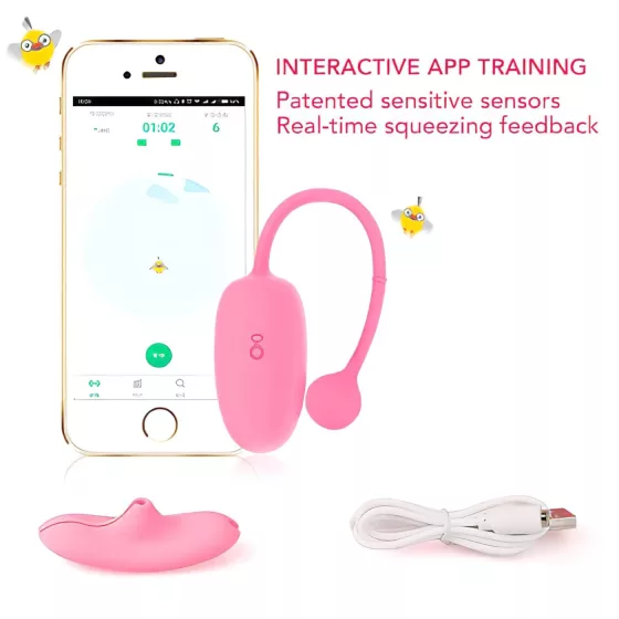 Magic Motion Kegel Coach - vibrační venušiny kuličky (růžové)