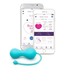   LOVELIFE BY OHMIBOD - KRUSH - chytrá, dobíjecí Venušina kulička (tyrkysová)