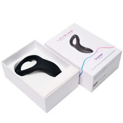   LOVENSE Diamo - chytrý, vibrační kroužek na penis (černý)