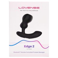 Lovense Edge 2 - chytrý vibrátor na prostatu - černý