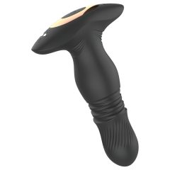   Aixiasia Roy - akumulátorový, rádiově řízený anální vibrátor (černý)