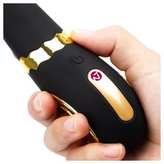   Nomi Tang Getaway Plus 2 - dobíjecí vibrátor pro bod G (černo-zlatý)