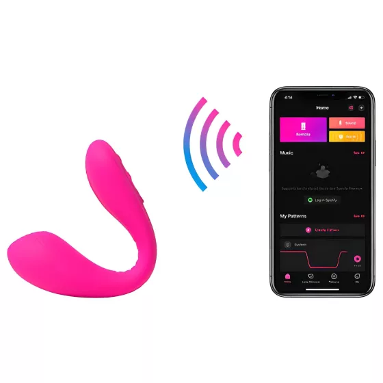 Lovense Dolce - párový vibrátor ovládaný aplikací (růžový)