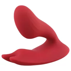   Magic Motion Umi - nositelný vibrační stimulátor ovládaný aplikací (červený)