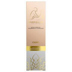 Bodygliss - masážní olej a lubrikant - jahoda - 150 ml