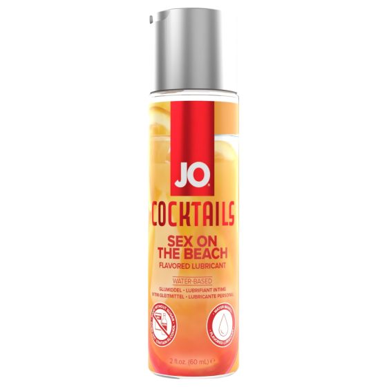 System JO Cocktails - lubrikant na vodní bázi - Sex on the Beach (60 ml)