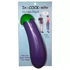 In-cock-nito - láhev na vodu ve tvaru lilku - fialová