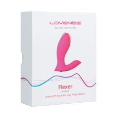 LOVENSE Flexer Panty - dobíjecí vibrátor 2v1 (růžový)