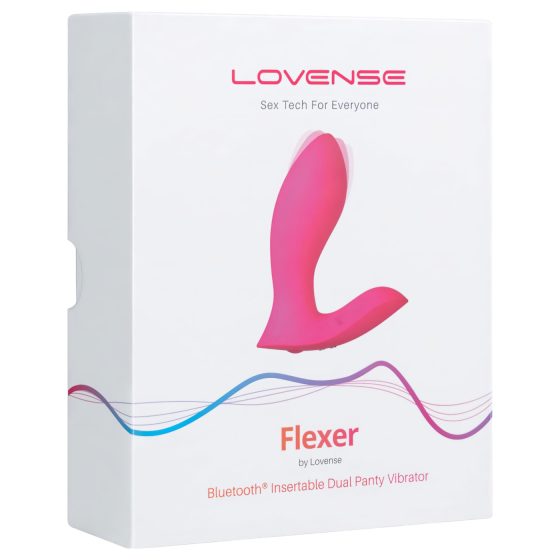 LOVENSE Flexer Kalhotky - nabíjecí 2v1 vibrátor (růžový)