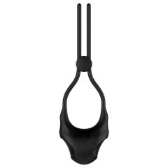   Nexus Forge - nastavitelný vibrační kroužek na penis (černý)