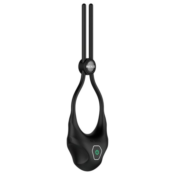 Nexus Forge - nastavitelný vibrační kroužek na penis (černý)