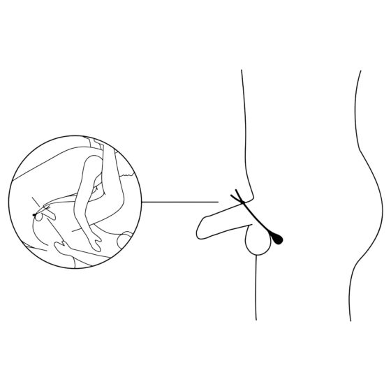 Nexus Forge - nastavitelný vibrační kroužek na penis (černý)