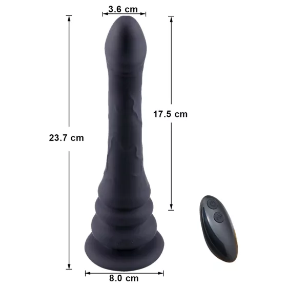 Wilson - vlnitý vibrátor (černý)