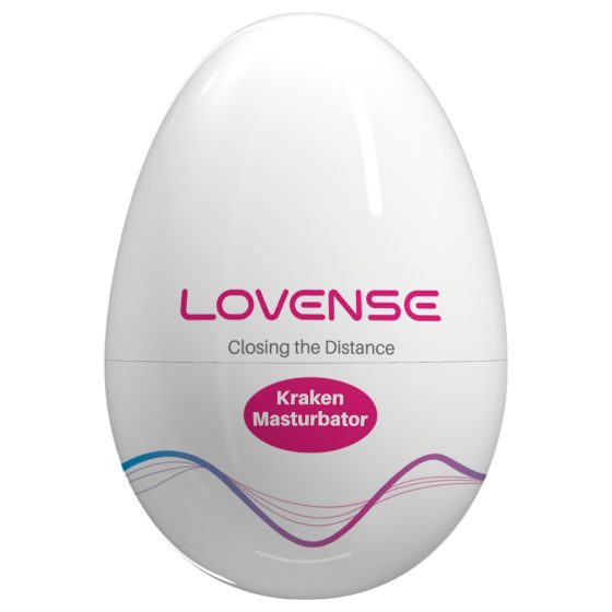 LOVENSE Kraken - vajíčko masturbátor - 1ks (bílý)