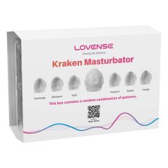 LOVENSE Kraken - masturbační vajíčko - 6ks (bílé)