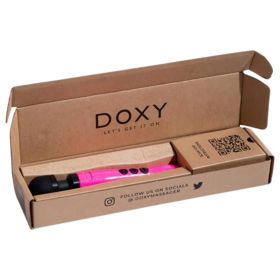 Doxy Die Cast 3 Wand - síťový masážní vibrátor (růžový)