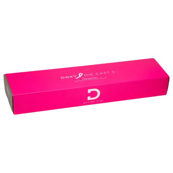 Doxy Die Cast 3 Wand - síťový masážní vibrátor (růžový)