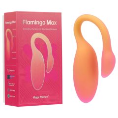   Magic Motion Flamingo Max - chytré vibrační vajíčko (oranžové)