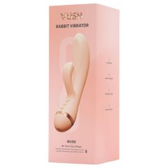   Vush Muse - dobíjecí, vodotěsný vibrátor s raménkem na klitoris (růžový)